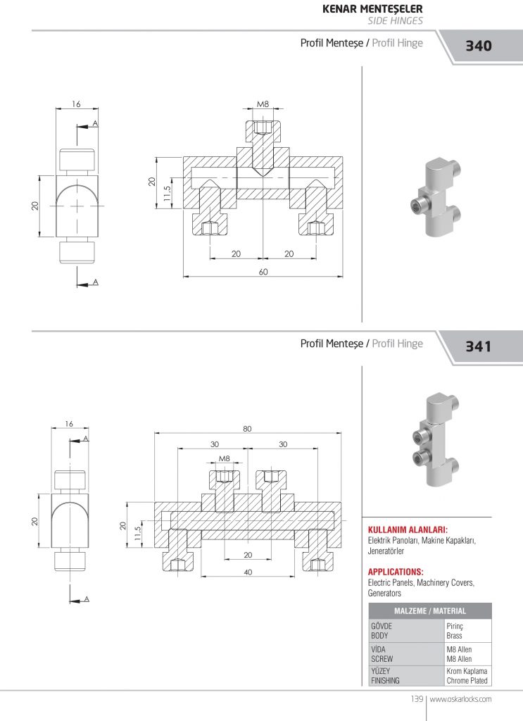 PROFIL HINGE (341) Adut Plus